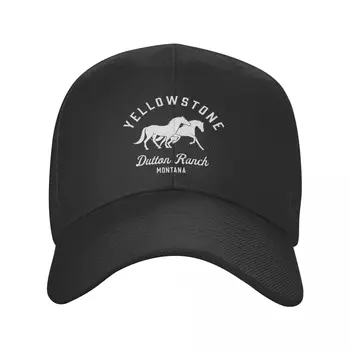 Новая бейсболка в стиле Панк Dutton Ranch, Йеллоустоун, женская мужская дышащая шляпа для папы, спортивные бейсболки Snapback, солнцезащитные шляпы