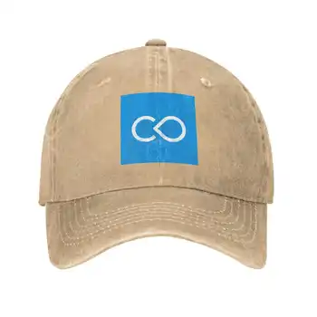 Cofound.это джинсовая кепка с логотипом высшего качества, бейсболка, вязаная шапка