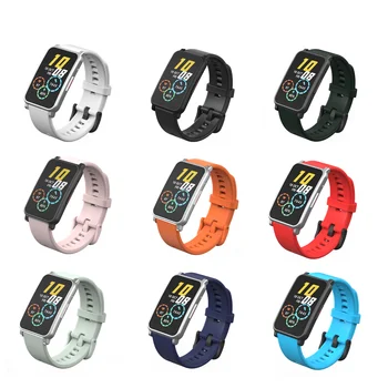 20 мм Силиконовый ремешок, Сменная деталь для умных часов, спортивный браслет для наручных часов Huawei Watch Honor ES, Аксессуары для смарт-браслетов
