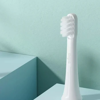 100% Электрическая зубная щетка Xiaomi Mijia T100 Sonic for Head для взрослых, водонепроницаемая ультразвуковая автоматическая зубная щетка с головкой