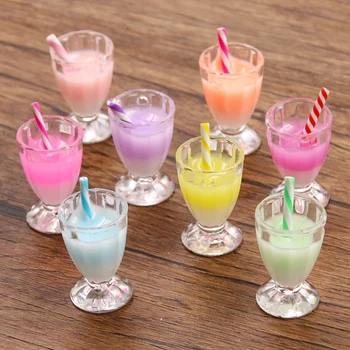 10шт 8 цветов 16*30 мм Многоцветная чашка для напитков, серьги-шармы, Брелки для ключей, браслеты, Подвеска для изготовления ювелирных изделий