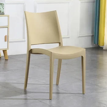 Пластиковый Обеденный стул современного дизайна, Дешевый Эргономичный Туалетный Столик для отдыха, Стул для ожидания, Кухонный Бар, Мебель Cadeiras De Jantar