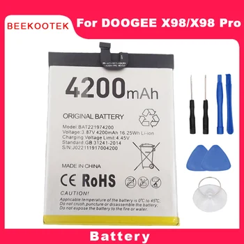 Новый Оригинальный Аккумулятор Doogee X98/X98 Pro Для Замены Внутреннего Аккумулятора Мобильного Телефона Аксессуары Для Смартфона DOOGEE X98 Pro
