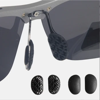 2 пары/лот Мягкая силиконовая кассетная накладка для носа для очков, спортивные солнцезащитные очки, Накладки для носа, Очки для чтения, Аксессуары