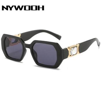 NYWOOH Модные Винтажные Солнцезащитные очки для женщин Солнцезащитные Очки Для мужчин 2023 UV400 Женские мужские очки Пляжные очки