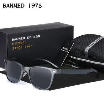 2019 высококачественные поляризованные алюминиево-магниевые солнцезащитные очки UV400 для мужчин и женщин за рулем, винтажные новые солнцезащитные очки oculos de sol с коробкой