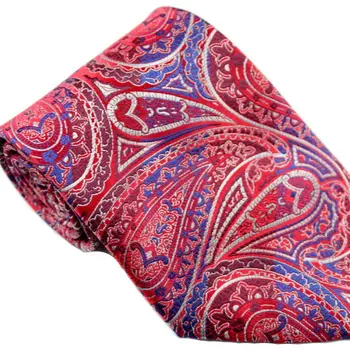 Мужской галстук в полоску с цветочным рисунком, красный, синий, классический шелковый галстук с принтом 9 см, 3,6-дюймовый мужской галстук из 100% хлопка 233