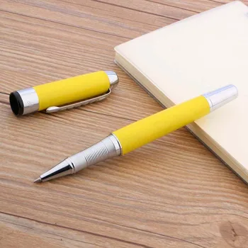 Высококачественные шариковые ручки JinHao 250 с фирменными желтыми серебряными чернилами, Канцелярские принадлежности, Школьные принадлежности New