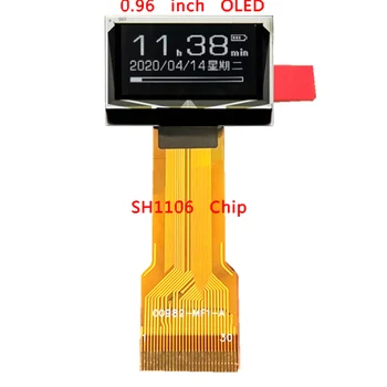 0,96-дюймовый OLED 30P Подключаемый интерфейс Точечная Матрица 128 *64 Длинная Кабельная линия SH1106 Чип SSD1306 SPI Последовательный IIC I2C Блокировка отпечатков пальцев