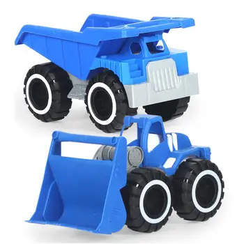 Мини-автомобиль для перевозки песка, строительные машины, игрушки для девочек, детей, мальчиков 4, 5, 6, Подарки на День рождения
