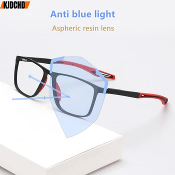 Мужские очки для чтения с блокировкой синего света, оправы для очков по рецепту от близорукости, Женские поляризованные солнцезащитные очки, фотохромные очки