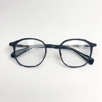 2023 Высококачественные очки из овального сплава в оправе для мужчин женщин, Роскошный бренд, дизайнерская обувь, оптическая Близорукость, модные очки по рецепту