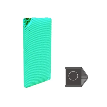 Динамик костной проводимости, беспроводные Bluetooth-колонки, Мини-портативные Громкий стереозвук, встроенный микрофон, звуковая коробка (зеленый)