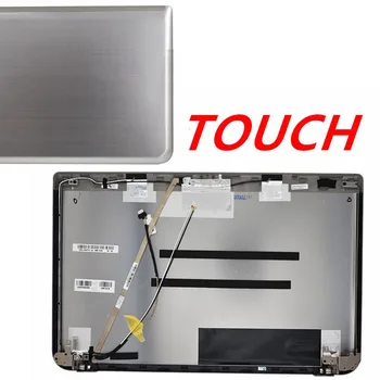 Новая Задняя крышка с ЖК-дисплеем Для Toshiba Satellite P55t P55t-A P55T-A5202 Петли Крышки Задней крышки с ЖК-дисплеем H000056090 Touch TOP CASE