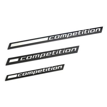 1X Подчеркнутая Эмблема COMPETITION Bar для BMW Thunder Edition M1 M2 M3 M4 M5 M6 M7 M8 X3M X4M X5M X6M Наклейка На Багажник автомобиля