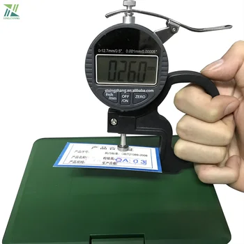 Микрометр с цифровым дисплеем 0-12,7 мм, толщиномер 0,01 мм, 0,001 мм для пластиковой пленки