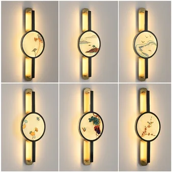 Настенные светильники SOURA Indoor Sconce Современный латунный креативный дизайн светодиодной лампы для домашнего коридора