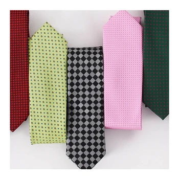 Бренд VEEKTIE, Узкие галстуки в корейском стиле для мужчин, Тонкий 6,5 см, Новинка, Клетчатый свадебный галстук в горошек, Винтажный Галстук для жениха