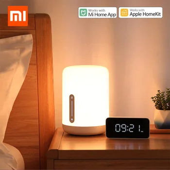 Прикроватная Лампа Xiaomi 2 Smart Table LED Light Mi home APP Беспроводное Управление MIJIA Спальня Настольный Ночник для Apple HomeKit Siri