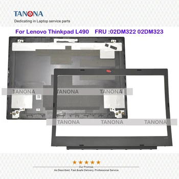 Оригинальный Новый 02DM322 02DM323 02DM324 Черный Для Lenovo Thinkpad L490 20Q5, 20Q6 Верхний Корпус Ноутбука Задняя Крышка ЖК-Дисплей Задняя Крышка ЖК-панель