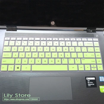 2017 15,6-дюймовая клавиатура для ноутбука, силиконовый защитный чехол для клавиатуры HP Spectre x360 15 (новинка 2017 года)