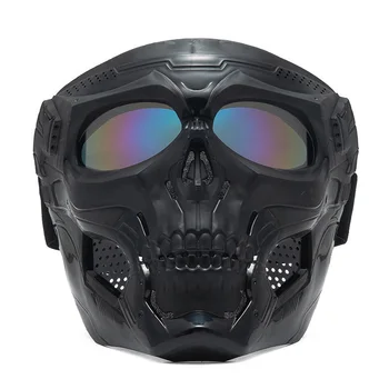 Страйкбольная маска для игры в пейнтбол на Хэллоуин, страйкбольные очки с ударопрочной армейской маской для фанатов