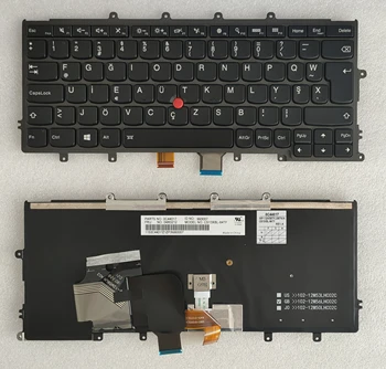 Новинка для IBM Thinkpad X240 X240S X240I X250 X230S Клавиатура Turkey с подсветкой 01AV568
