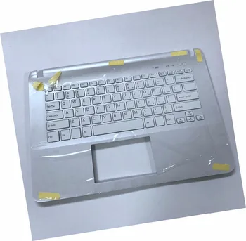 Новая американская белая клавиатура для Sony SVF1421BSGW SVF1421BYCW SVF1421CYCW SVF1421DCXW SVF1421DYCW Подставка для рук без тачпада без подсветки