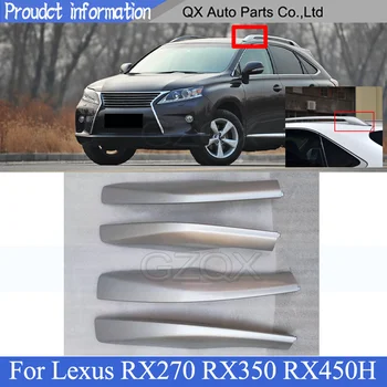 Защитная крышка багажника CAPQX на крыше серебристого цвета для Lexus RX270 RX350 RX450H Крышка багажника
