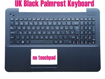 Британская Черная клавиатура с подставкой для рук для Asus F555B F555D F555L F555Q F555S F555U F555Y
