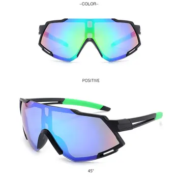 Велосипедные очки UV400 Для занятий спортом на открытом воздухе Солнцезащитные очки Мужские Женские Велосипедные очки MTB Очки Для езды на велосипеде по дорогам Солнцезащитные очки для велосипеда
