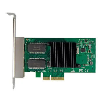 Для четырехпортовой гигабитной серверной сетевой карты PCI-E4X 1000M четырехпортовая промышленная камера Ethernet card N82580EB