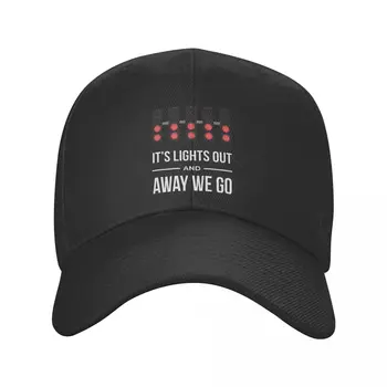 Персонализированная бейсбольная кепка It's Lights Out And Away We Go Женская Мужская дышащая шляпа для папы Уличные кепки Snapback Солнцезащитные шляпы
