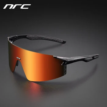 Велосипедные очки Nrc, мужские Спортивные солнцезащитные очки, Шоссейный Mtb, Горный велосипед, Защитные очки для езды на велосипеде, очки с 1 линзой или 3 линзами