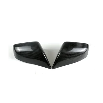 Для Tesla Model S Модифицированный Карбоновым Волокном Корпус Зеркала Из Углеродного Волокна Клей