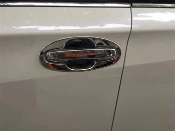 Аксессуары для стайлинга автомобилей Subaru XV 2018 2019 Хромированная дверная ручка Вставка Крышка Наклейка на автомобиль Снаружи Боковая отделка Чаши двери
