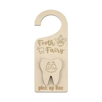 Деревянная коробка для сбора зубной феи-поощрительный подарок для малышей и девочек