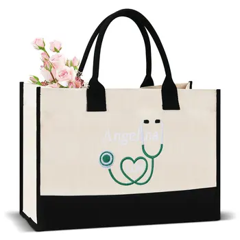 Женская холщовая сумка для покупок с ручкой, забавная Эко-складная многоразовая сумка-книжка, ключ, телефон, сумка для покупок