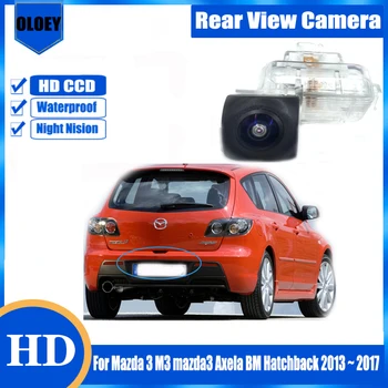 Камера для Парковки Заднего Вида Автомобиля Для Mazda 3 M3 mazda3 Axela BM Хэтчбек 2013 ~ 2017 Водонепроницаемая Камера Ночного Видения