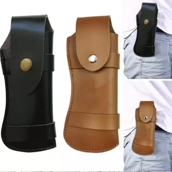 Держатель фонарика сумка для складного ножа походная сумка для инструментов на открытом воздухе плоскогубцы куртка-ракушка поясной кожаный ремень для хранения кольцо карман рюкзак