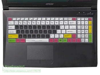 17,3 15,6 Защитная крышка клавиатуры ноутбука для игрового ноутбука MSI GL65 GL62M GL75 GL73 GL62 gv72 Leopard GE75 raider
