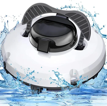 Робот-пылесос для бассейна Беспроводная автоматическая машина для всасывания воды Емкостью 5200 мАч С возможностью подзарядки 120 минут