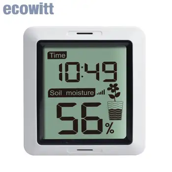 Консоль-дисплей Ecowitt WH0291_C, работает с датчиком влажности почвы WH51