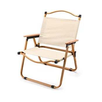 Уличная мебель Складные стулья Портативное Оксфордское кресло для отдыха в походе на пляже, на рыбалке, складной стул со спинкой-подушкой