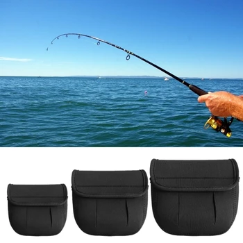 Для спиннинга с барабанной катушкой, сумка для рыболовной катушки из неопрена, Рыболовная деталь, Защитная катушка для рыболовной катушки, чехол для хранения рыболовной катушки G99D