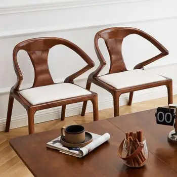 Офисные минималистичные кухонные обеденные стулья Скандинавский дизайн Винтажные обеденные стулья Kitchen Relax Sillas Comedores Современная мебель