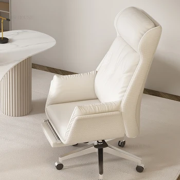 Легкие Роскошные офисные кресла Современная офисная мебель Boss С мягкой спинкой Компьютерное кресло для конференц-зала Кресло-подъемник Вращающееся кресло