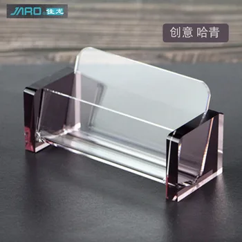 Высококачественная акриловая коробка для визиток Jaro Jialong, креативный держатель для визиток, производитель настольных компьютеров, прямые продажи оптом