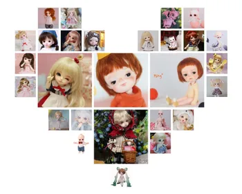 В наличии 1/8 Переделанная кукла BJD кукла обнаженная кукла без макияжа Подарок для девочек Куклы с шаровыми шарнирами