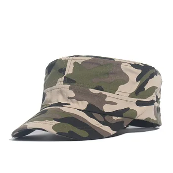 Хлопковая кепка дальнобойщика, военная шляпа кадета, армейская кепка для взрослых унисекс (камуфляж), мужские и женские бейсбольные кепки, бесплатная доставка